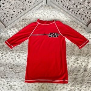 Disney Star Wars boys small rashguard pool party beach surf summer California